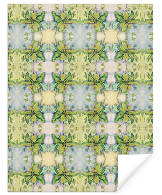 Yellow Clematis - Gift Wrap