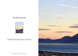 Menai Strait Sunrise - Greeting card by Dylan