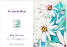 Load image into Gallery viewer, Daisies in Blue - Greeting Card